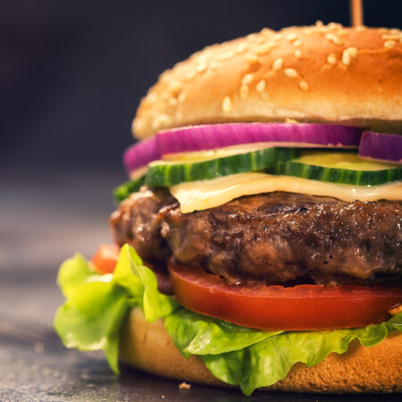 Onion & Pepper Beef Patties
